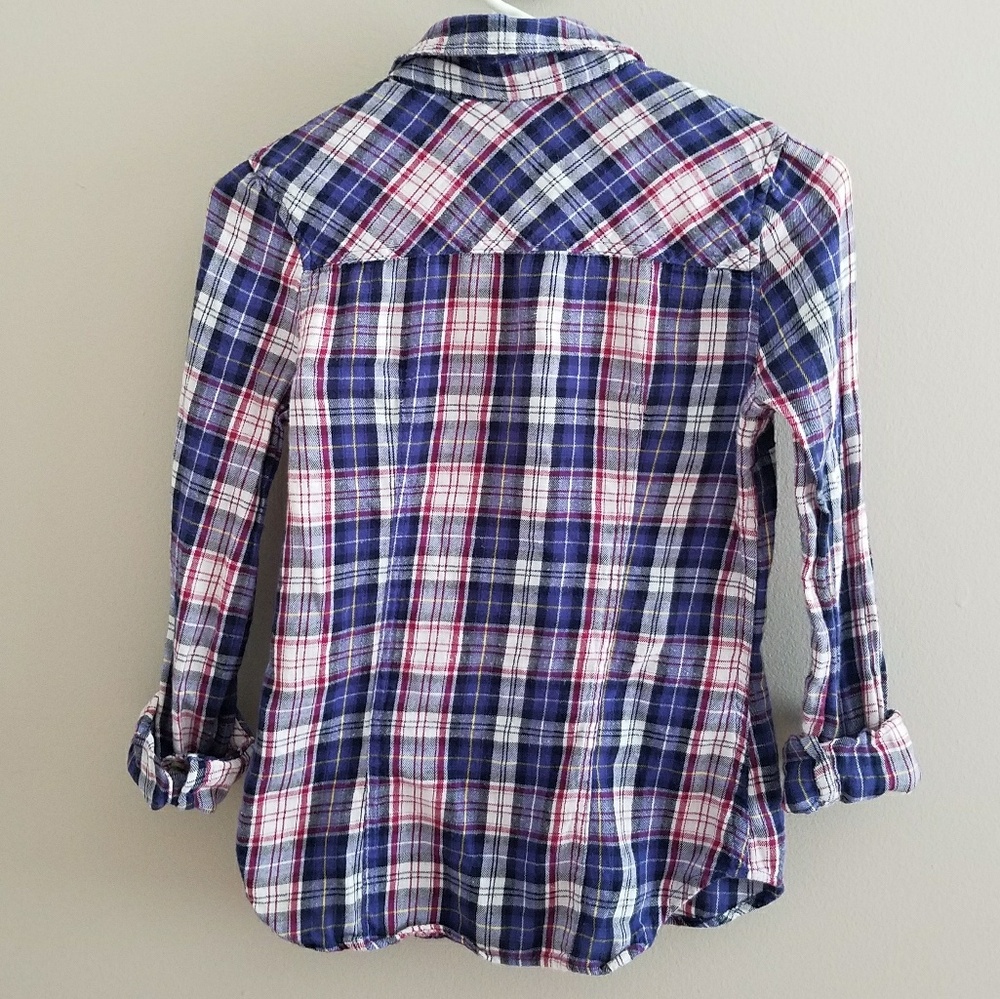 🍁Plaid shirt🍂 - Picture 4 of 5